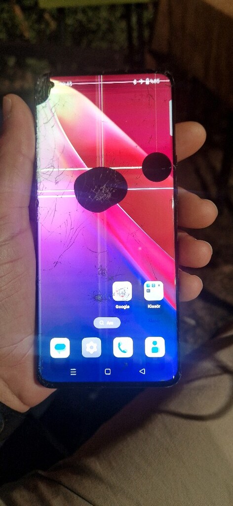 oneplus 9 pro çift sim kayıtlı ekran kapak kırık - 3