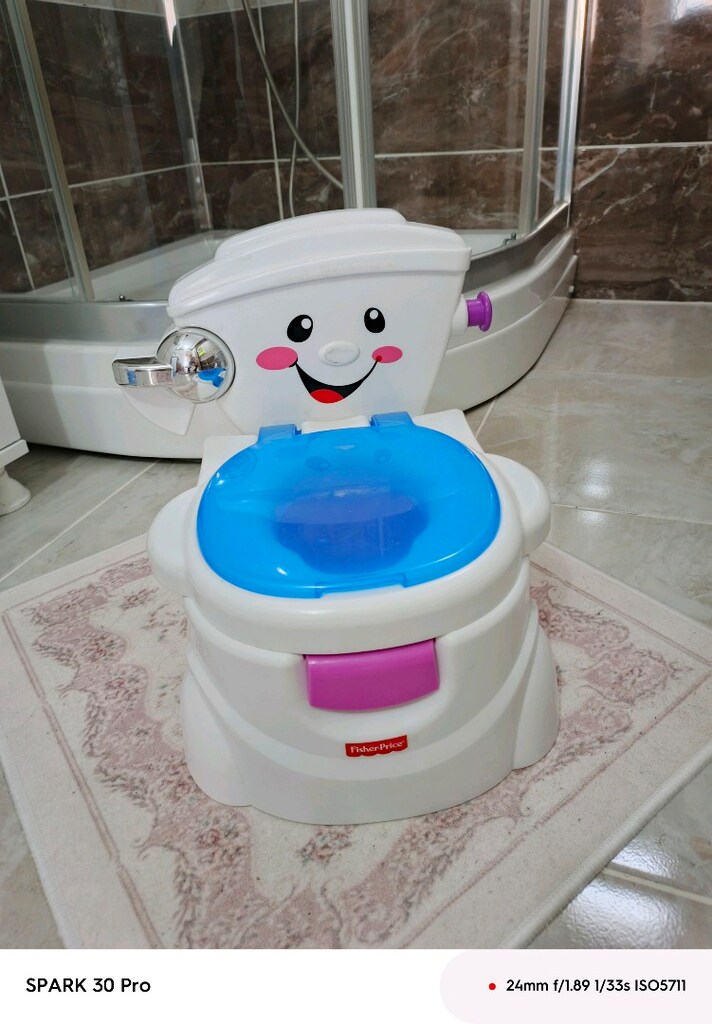 Müzikli çocuk tuvalet Fısher Price