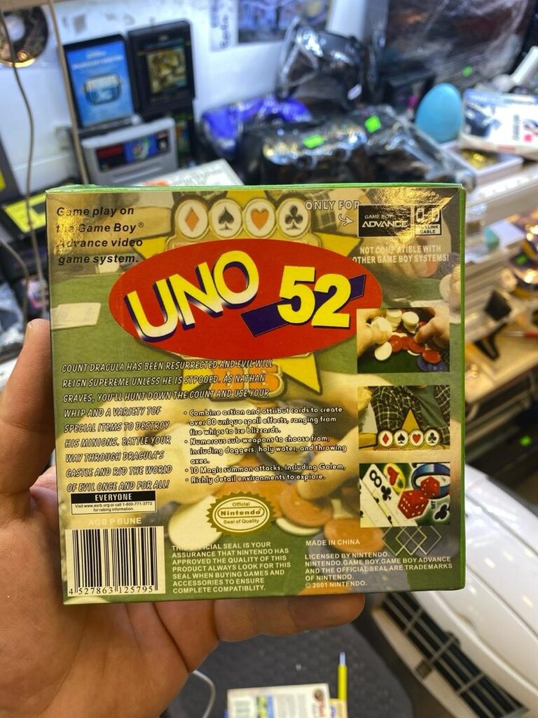 UNO52 GAMEBOY ADVANCE oyun - 2