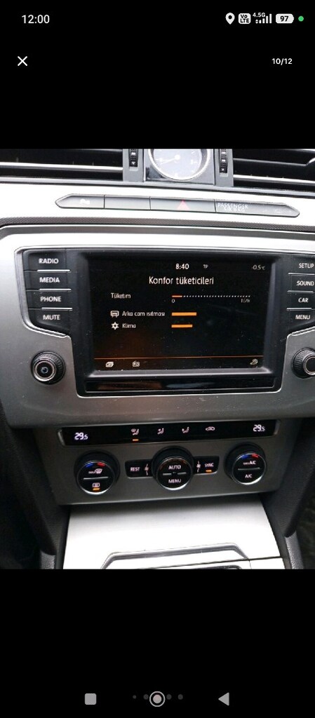 Passat b8 2015 comfortline full temiz şık araç 18 jant - 14