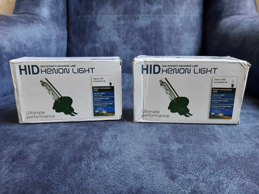 HID Xenon Light 12V 35W H4 Far Kiti (Ultra Soğuk Beyaz / Mor Ton) - 8