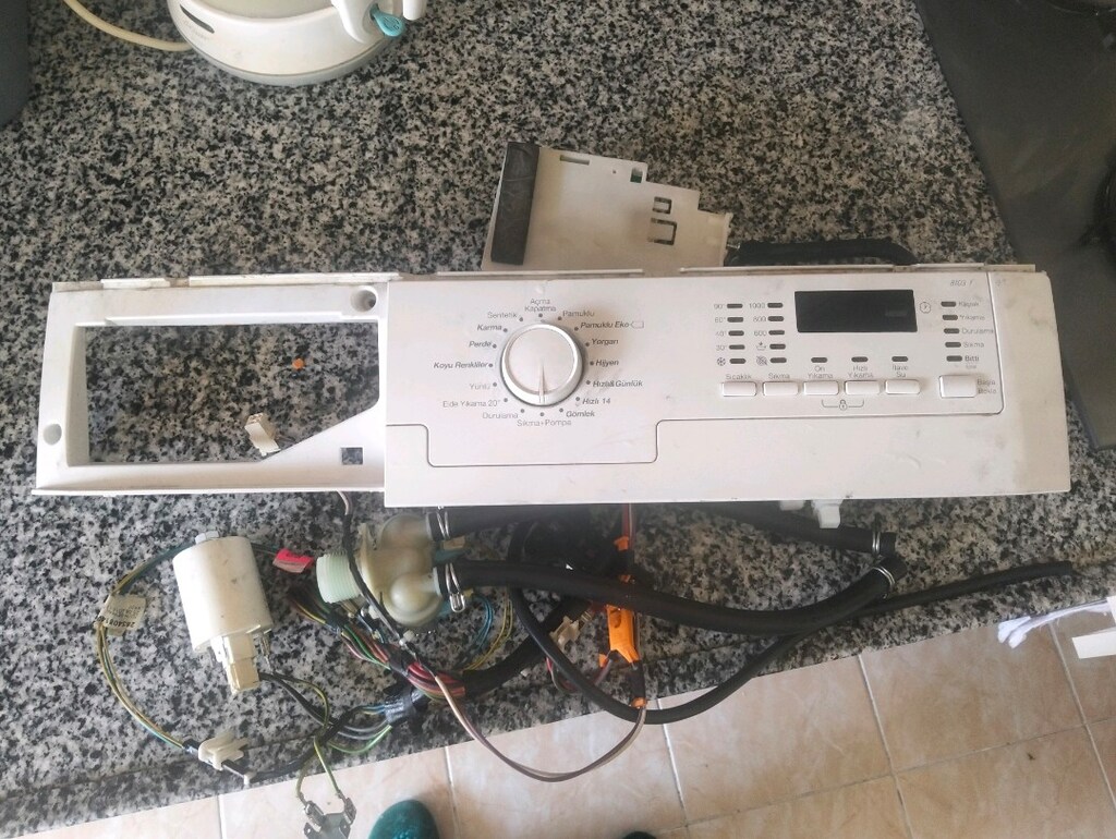 Arçelik 8103 y çamaşır makinesi elektrik yedek parca - 3