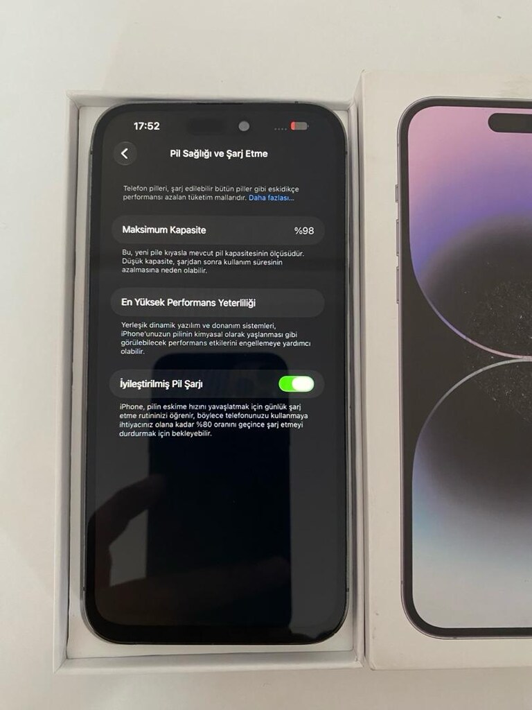 iPhone 14 Pro Max 128 GB – Derin Mor - 6