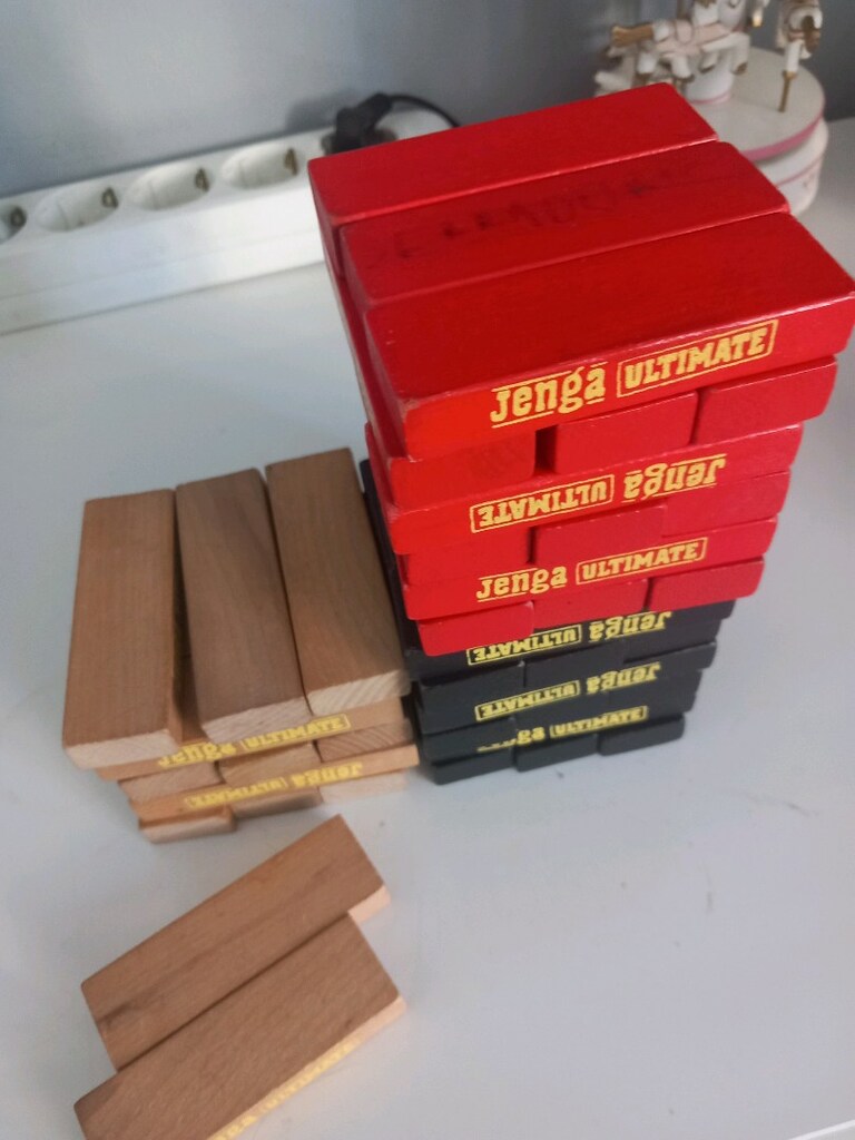 jenga denge tahtaları renkli - 4