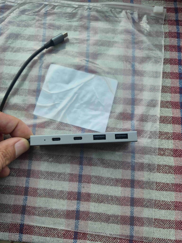 DARK TYPEC USB C TO USBA USBC TO USB C 2+2 ÇOĞALTICI HUB KULLANILMADI - 2