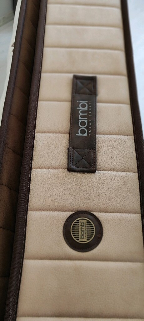 Bambi tek kişilik yatak ürün sıfır.100*200 ebat petli ürün çok kalitel - 5