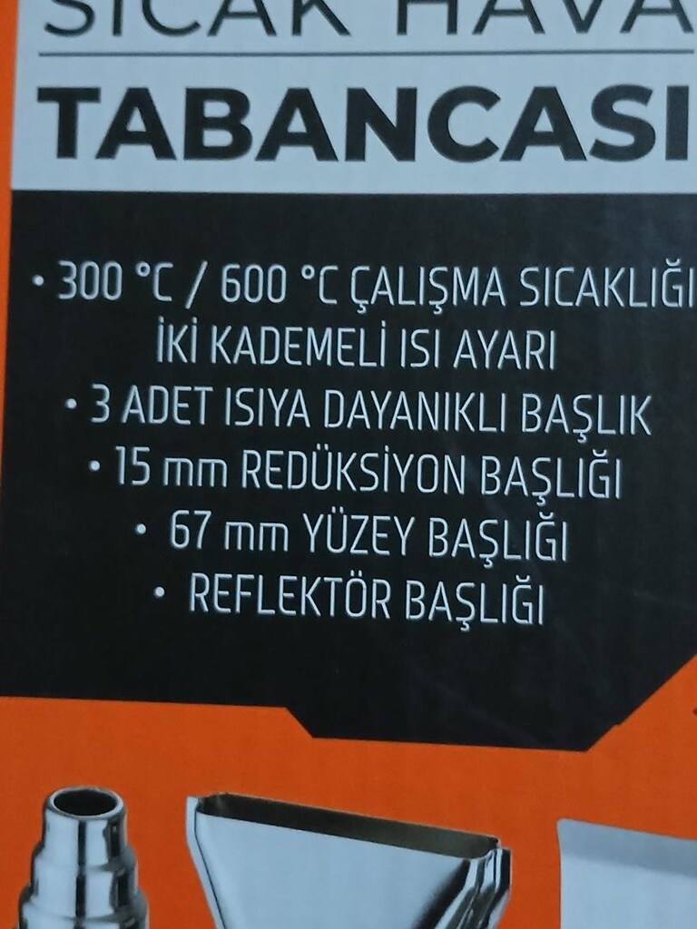 sıcak hava üfleme cihazı - 5