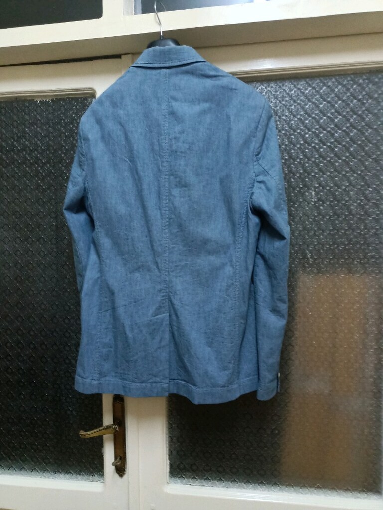 mavi denim blazer ceket - 4