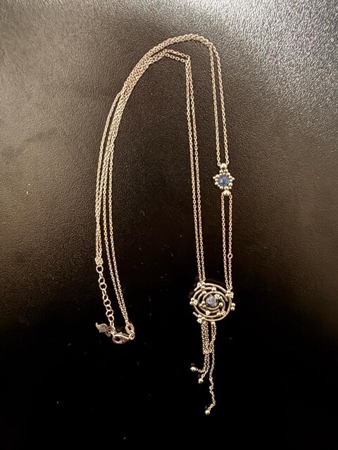 So Chic Lapis taşlı Gümüş Kolye