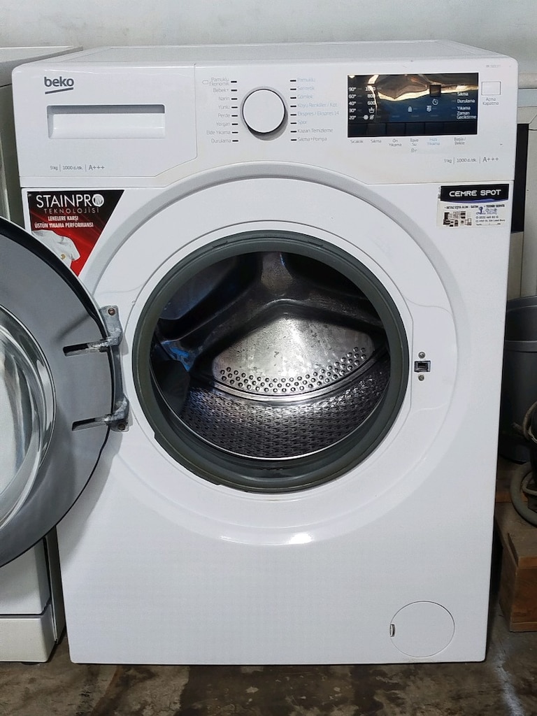 BEKO 9 KG ÇAMAŞIR MAKİNESİ İZMİR İÇİ 3 AY GARANTİMİZ VARDIR - 3