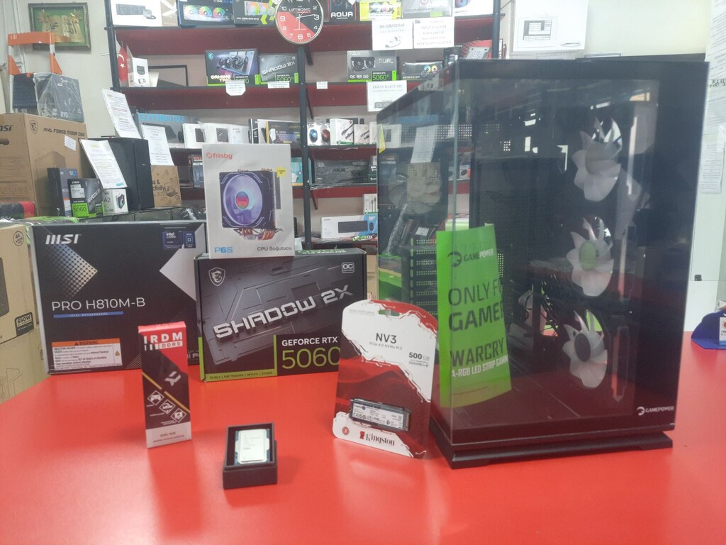 69,999₺ - TÜM KARTLAR 2 TAKSİT- AKVARYUM CAM KASALI SIFIR PC'LER - 7