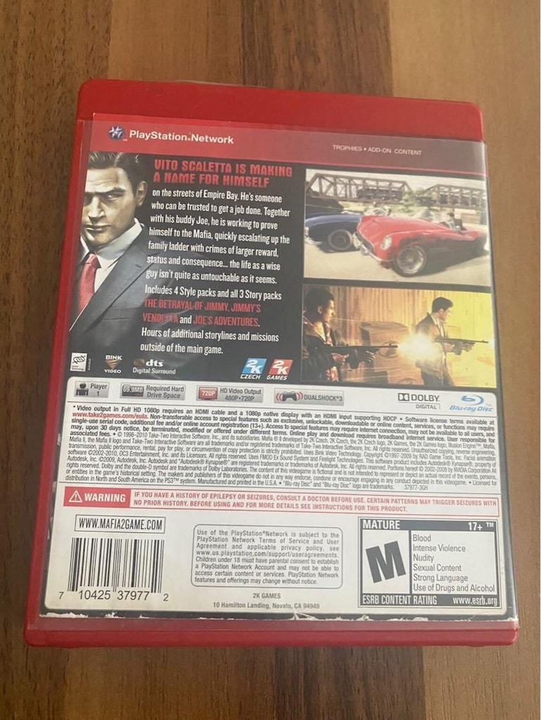 Mafia 2 Greatest Hits ps3 oyun - 3