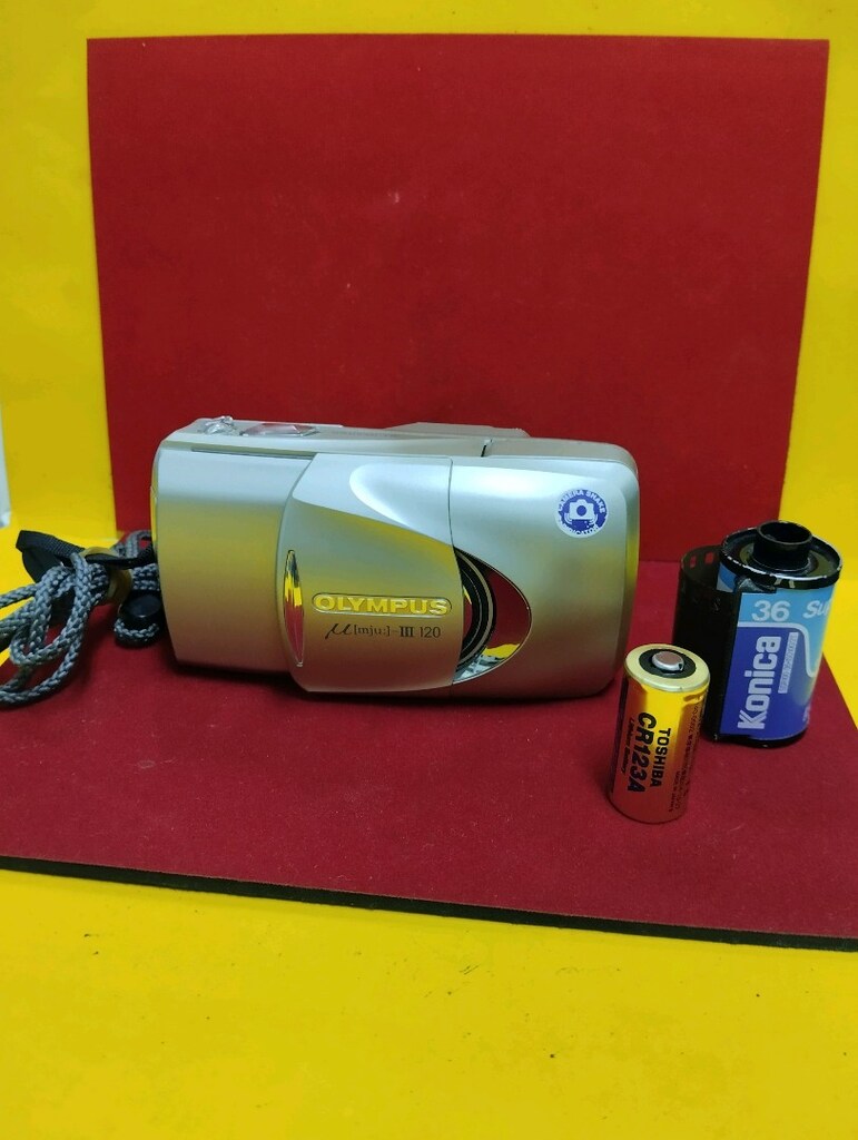 Olympus mju lll -120 filmlifotografmakinasi - 2