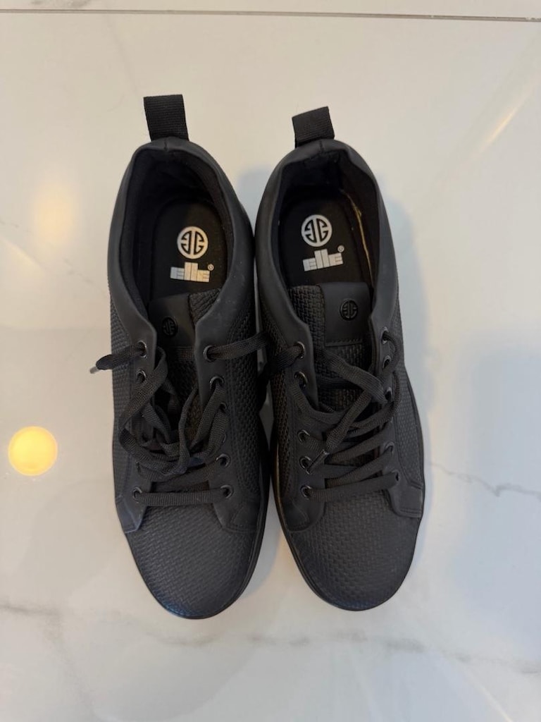 Elle Siyah Renk Erkek Sneaker Spor Ayakkabı-Sıfır - 2