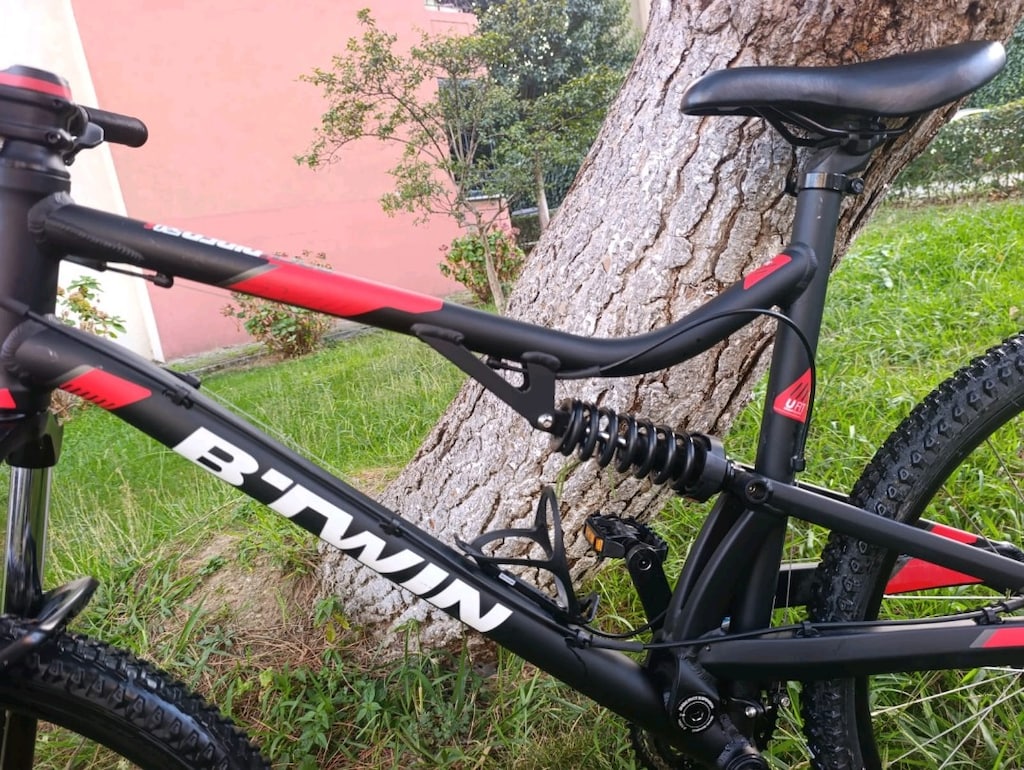 Tertemiz sıfır gibi uygun enduro bisiklet st520s btwin - 17