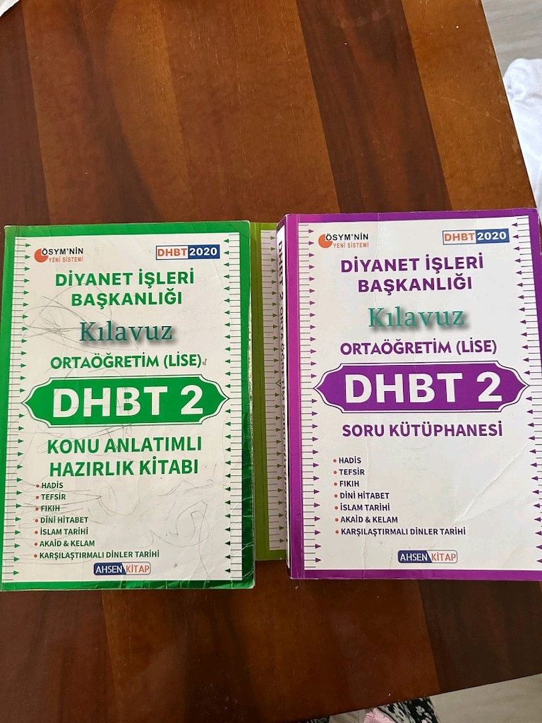 dhbt konu anlatım kitapları - 2