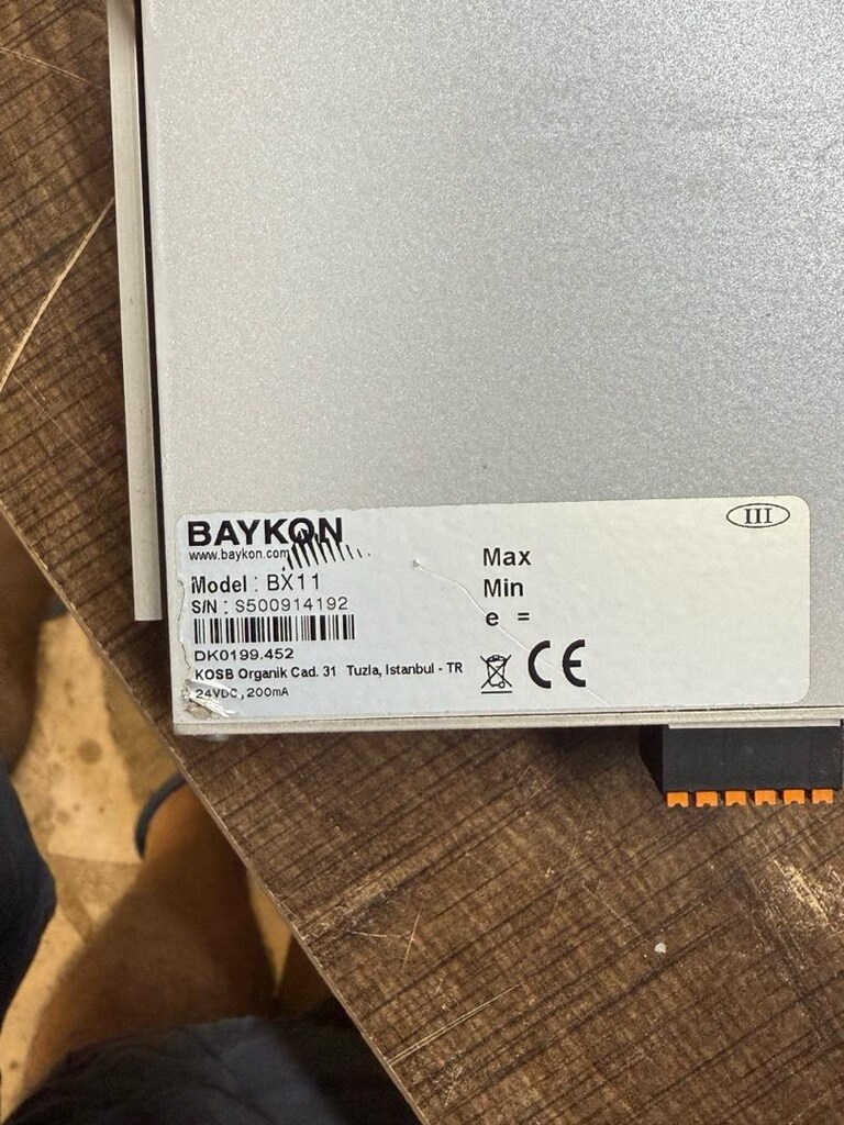 Baykon BX11 endüstriyel tartım indikatörü - 2