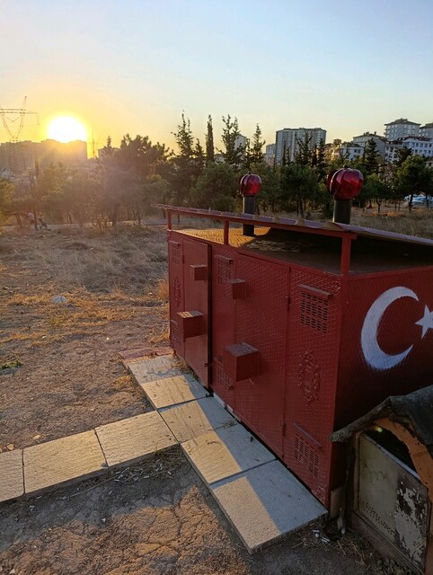 çelik kuş kümesi