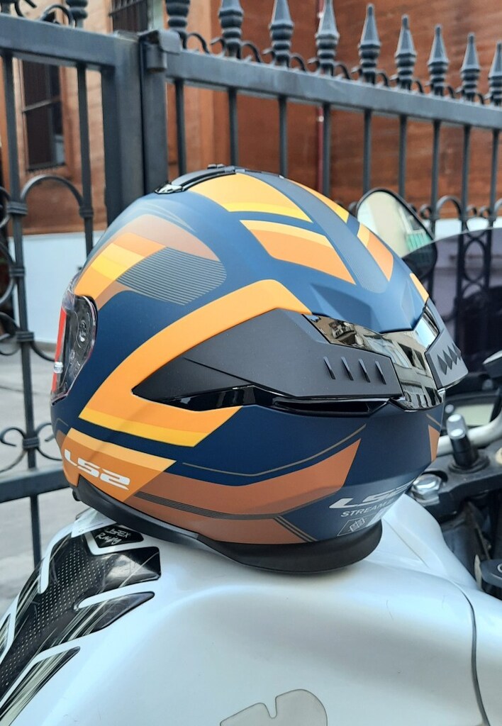 LS2 STREAM 2 GÖZLÜKLÜ FUL MOTOR KASK =XL= - 8