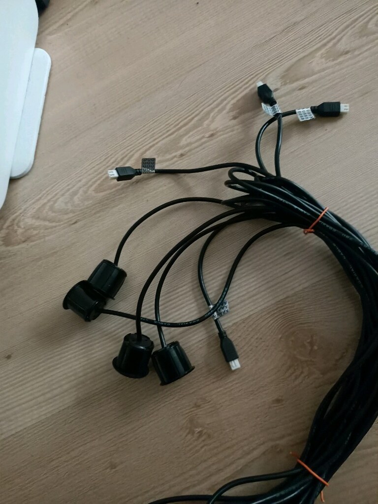 Park Sensörü gözü Kablolu sıfır 4 adet fiyat 4 adet için gecerlidir. - 6