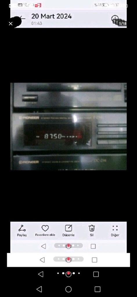 PIONEER MUZIK SETI FULL USBLI DVDLİ AUXLU 240VAT KOLONLAR KUMANDALI. - 11