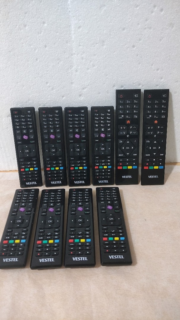 vestel televizyon uzaktan kumanda orjinal kutu çıkması temiz 2. el - 7