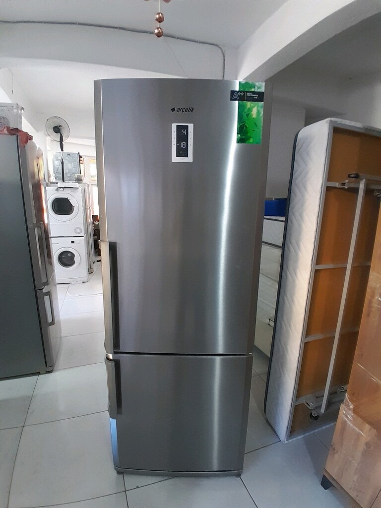 sıfır ayarında arçelik marka no frost buzdolabı tertemiz - 2