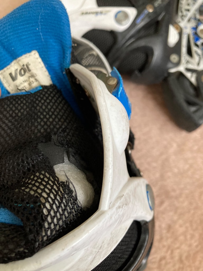 Paten - Voit Siyah-Mavi Inline – Ayarlanabilir Tokalı Tasarım - 3