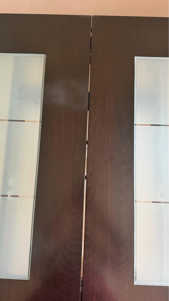 Cam detaylı Ahşap Masa - 4