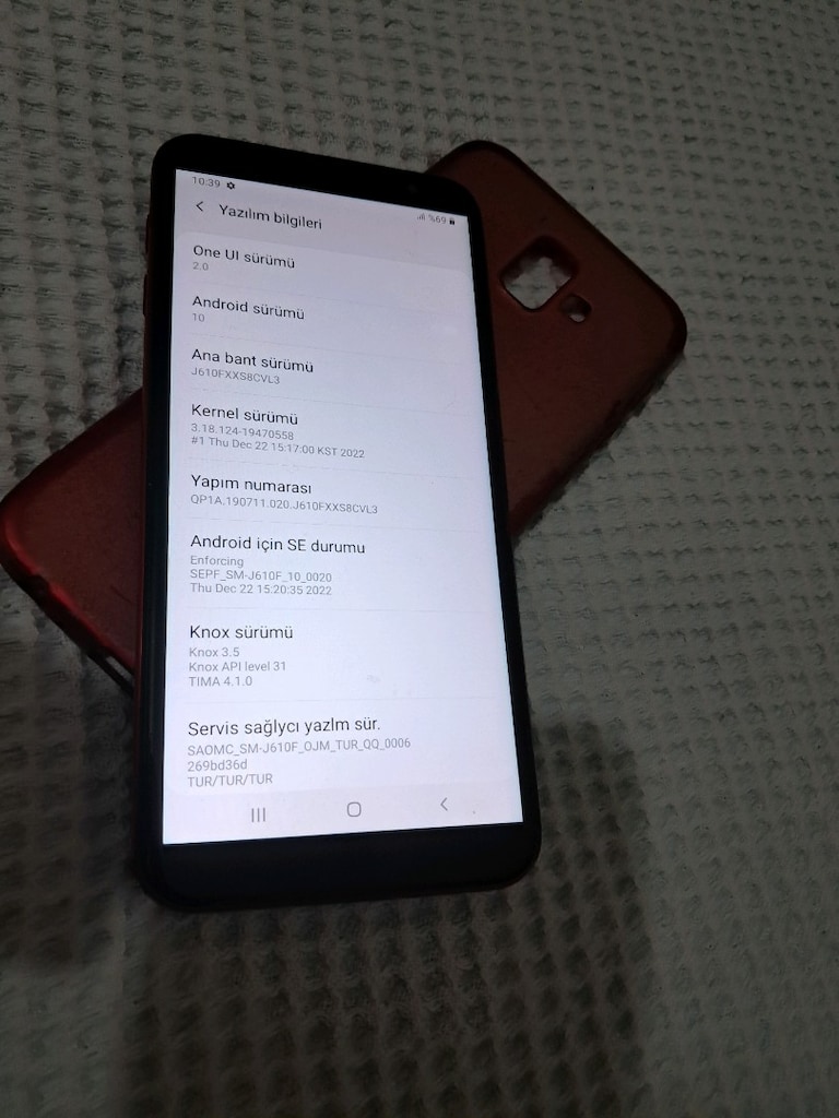 YURTİÇİ 32GB 3RAM ORJİNAL SAMSUNG J6 PLUS - 6