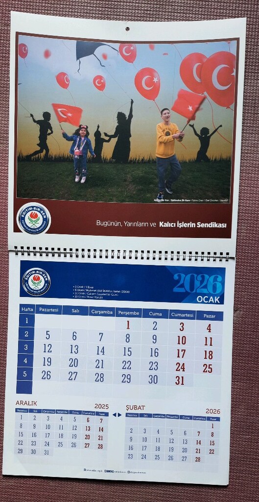 2026 YILI DUVAR TAKVİMİ - 5