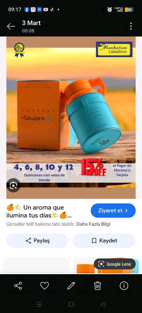 Armaf odysseyy mandarin sky 100 ml sıfır kutusunda orjinsl arap parfüm - 5
