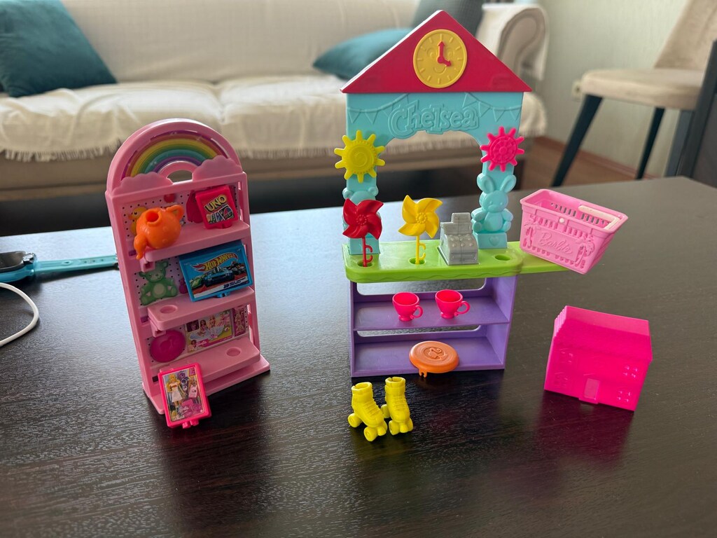 Barbie Chelsea Oyuncak Dükkanı - eksiği kırığı yok- kulaklık hediye - 5