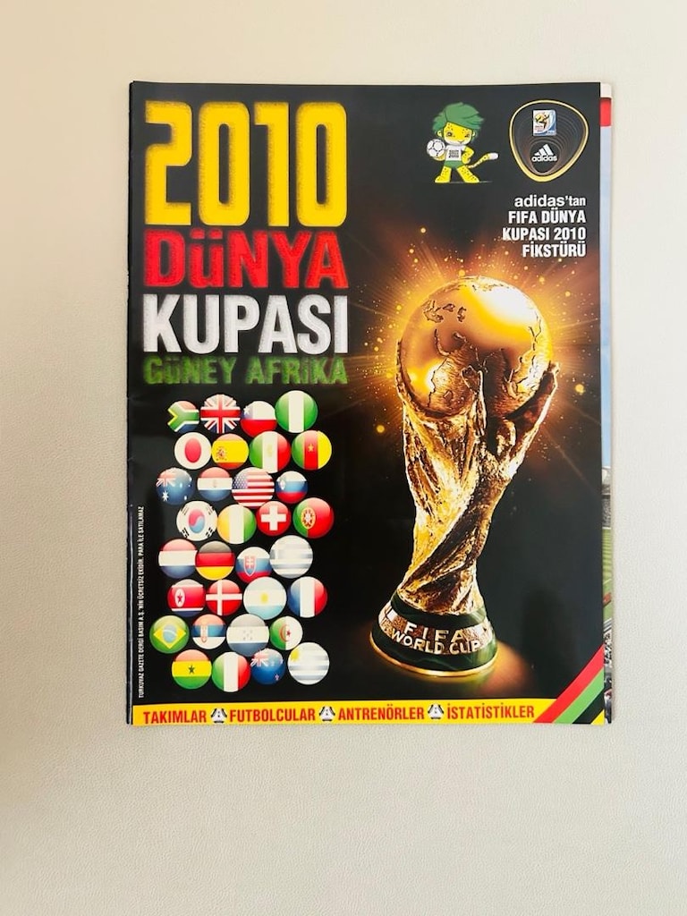 2010 Dünya Kupası dergi.