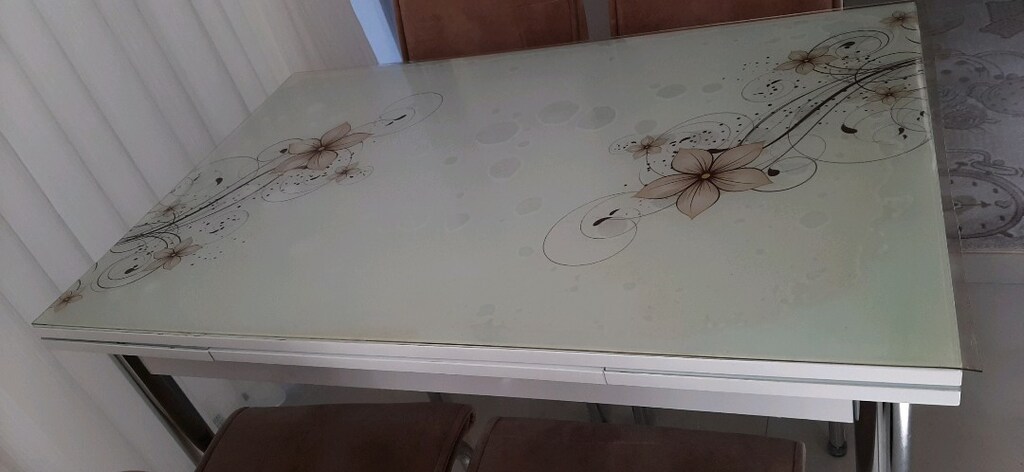 Ankara Çubuk'ta Tertemiz Mutfak Masası 110x70cm ve 4 tane sandalye - 10