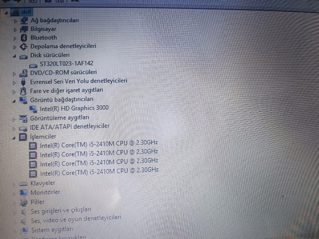 İ5 Dell 2. Nesil Laptop - 5