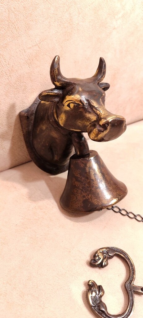 Avrupa Ağir Bronz Boğa Çanı - 3