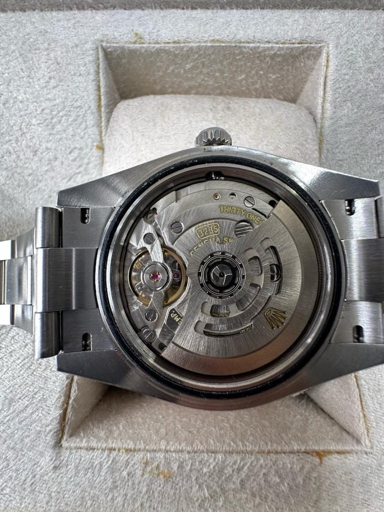 ROLEX DATEJUST RHODIUM 3135 ETA - 6