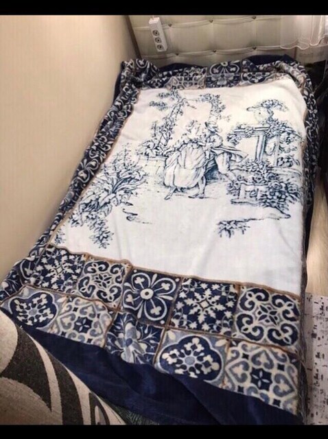 .Madame Coco Rochelle Çift Kişilik Battaniye Yumuşak Dokulu