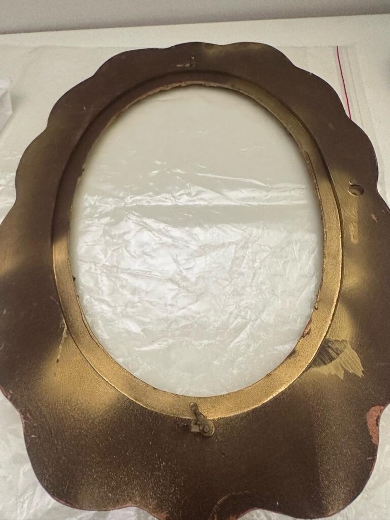 Ahşap kursta yapılmış el emeği 37/27 cm - 14