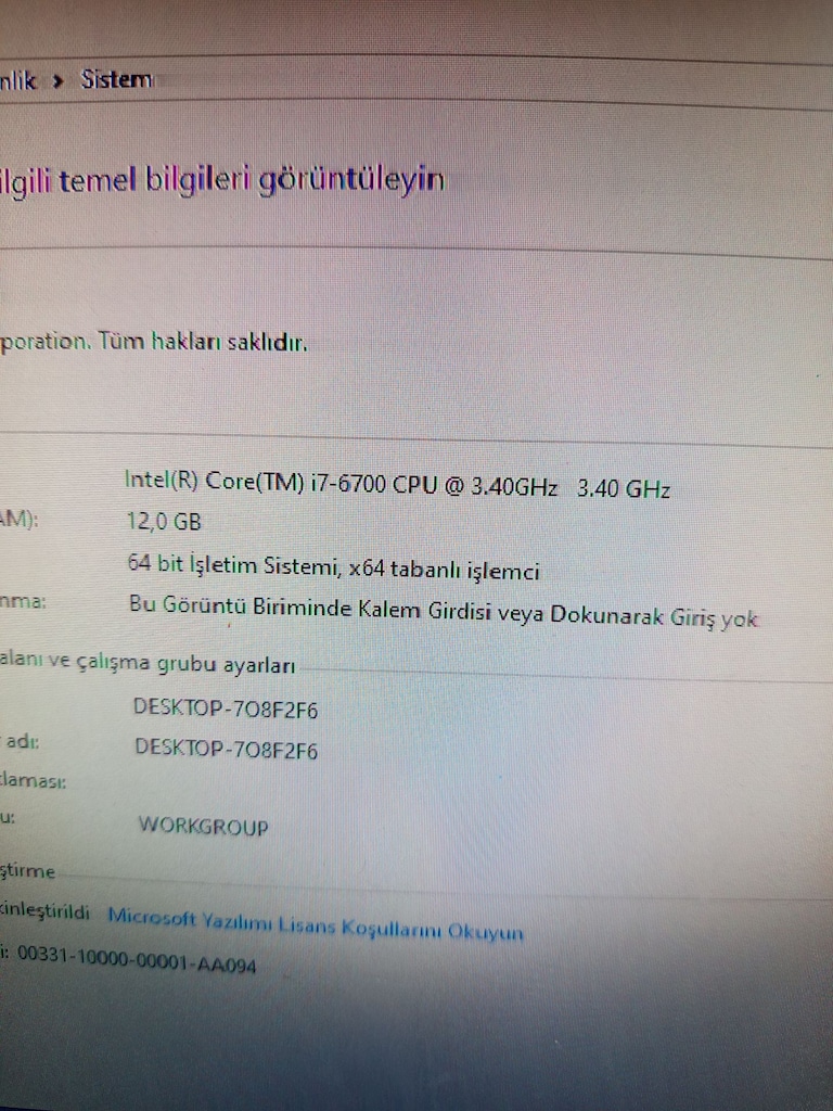 GTX 1070 8GB – i7 6700 – 16GB DDR4 – 480GB SSD OYUN BİLGİSAYARI - 4
