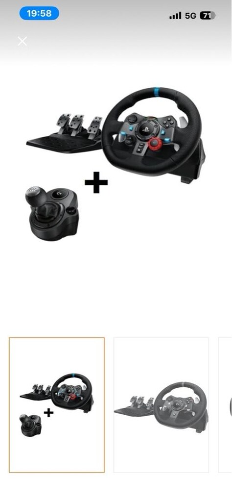 Logitech G29 direksiyon seti - 19