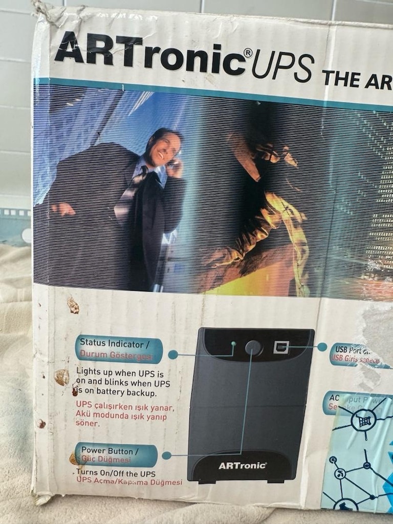 Sıfır ARTronic ART ECO 1000VA Line-Interactive Kesintisiz Güç Kaynağı - 5