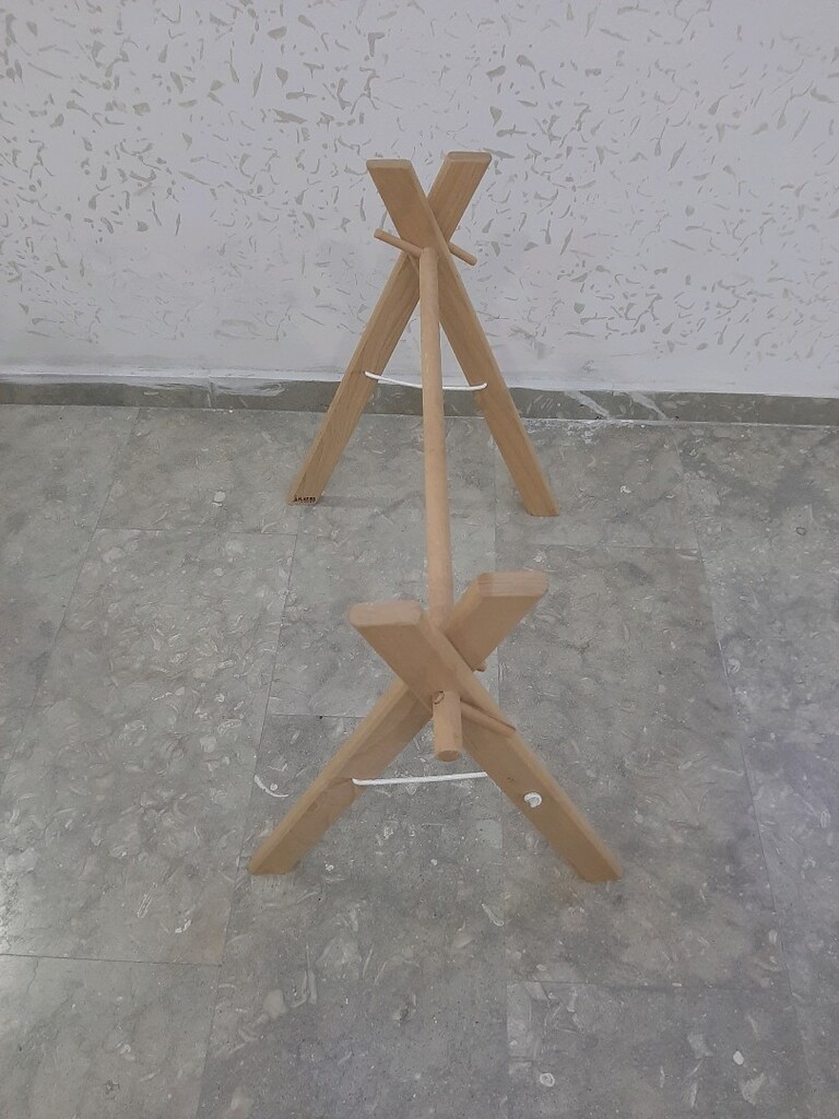 Doğal Ahşap Bebek Egzersiz Oyunu Aleti - 3