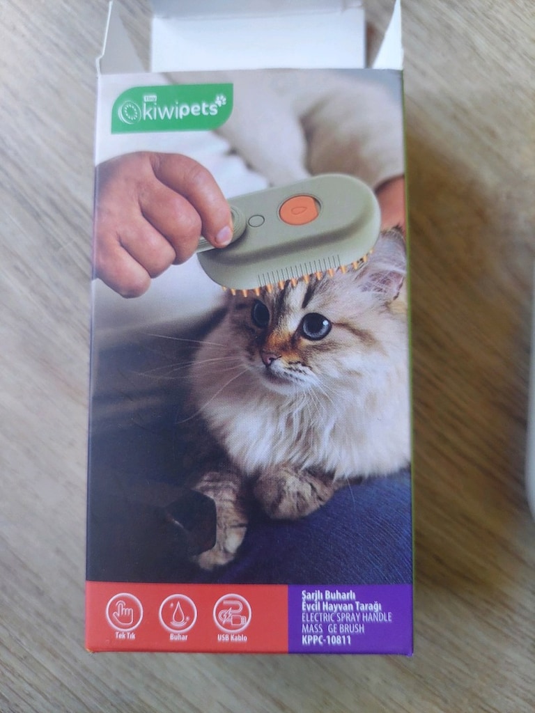 Kiwi Pets Şarjlı Buharlı Evcil Hayvan Tarağı - 3