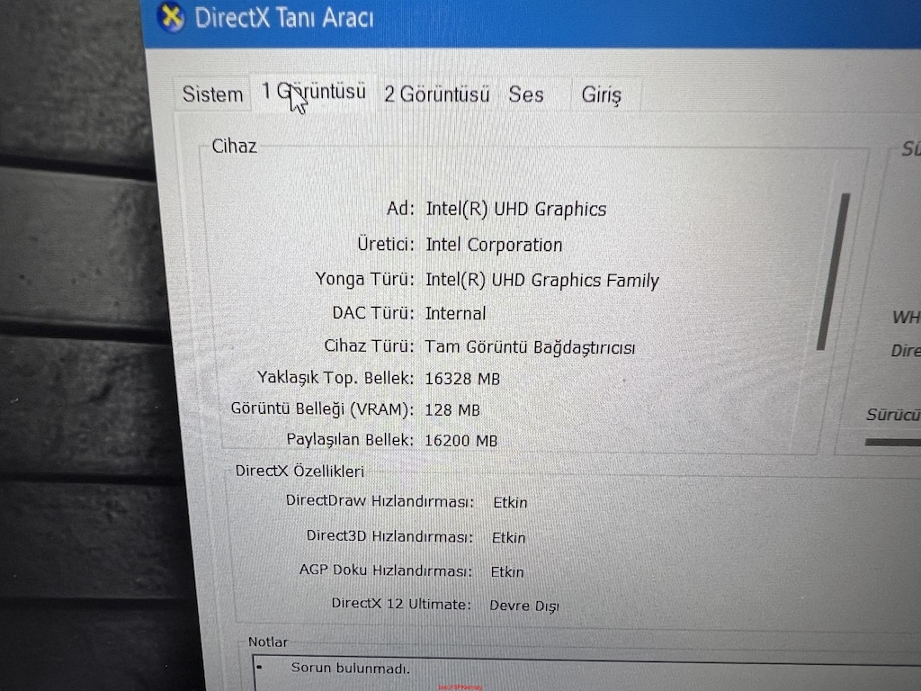 DELL PRECISION İ7 10. NESİL 32 GB RAM 512 M2SSD RTX 3000 - 8