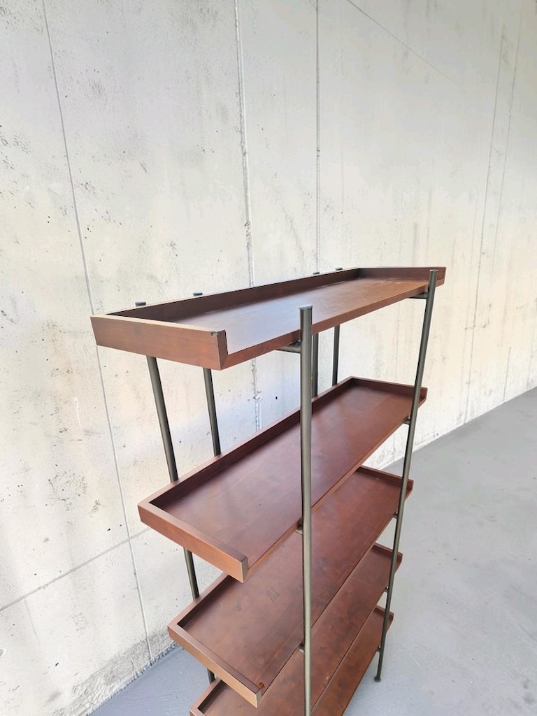 Mudo Concept Metal Masif Ahşap Kitaplık - 4
