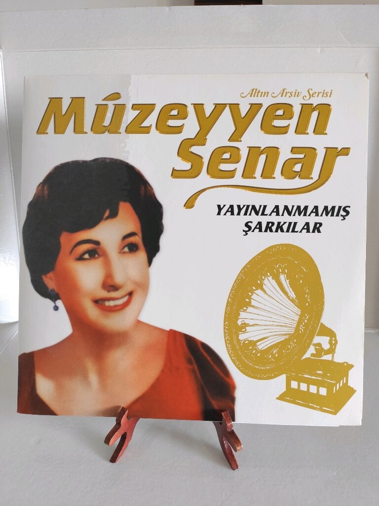 Müzeyyen Senar 33'lük plak tertemiz - 6