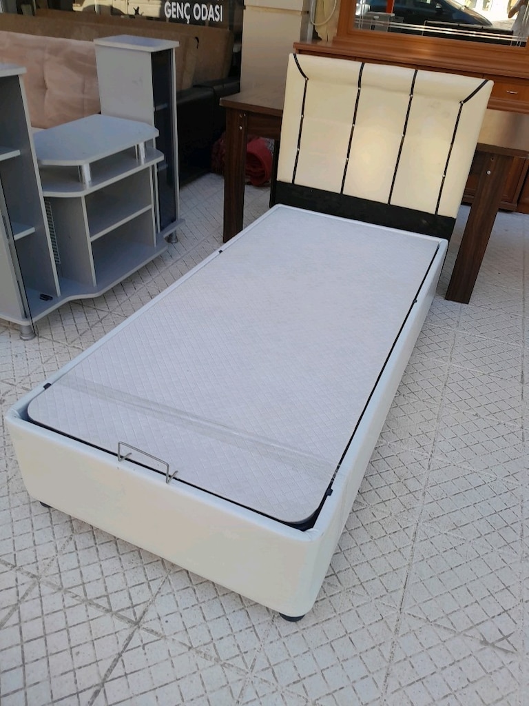 tek kişilik baza başlık yatak - 2
