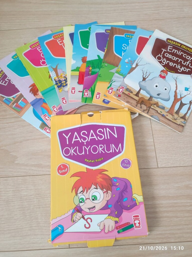 1. Sınıf Yaşasın Okuyorum Okuma Seti - 4